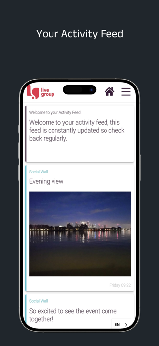 Live Group Event App Screenshot 2 of 5