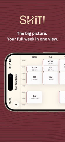 SHIT: Student Helper tool iPhone screenshot