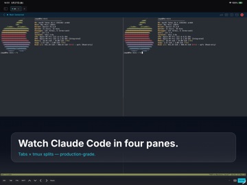 MT — Mosh Terminal ipad screenshot 4