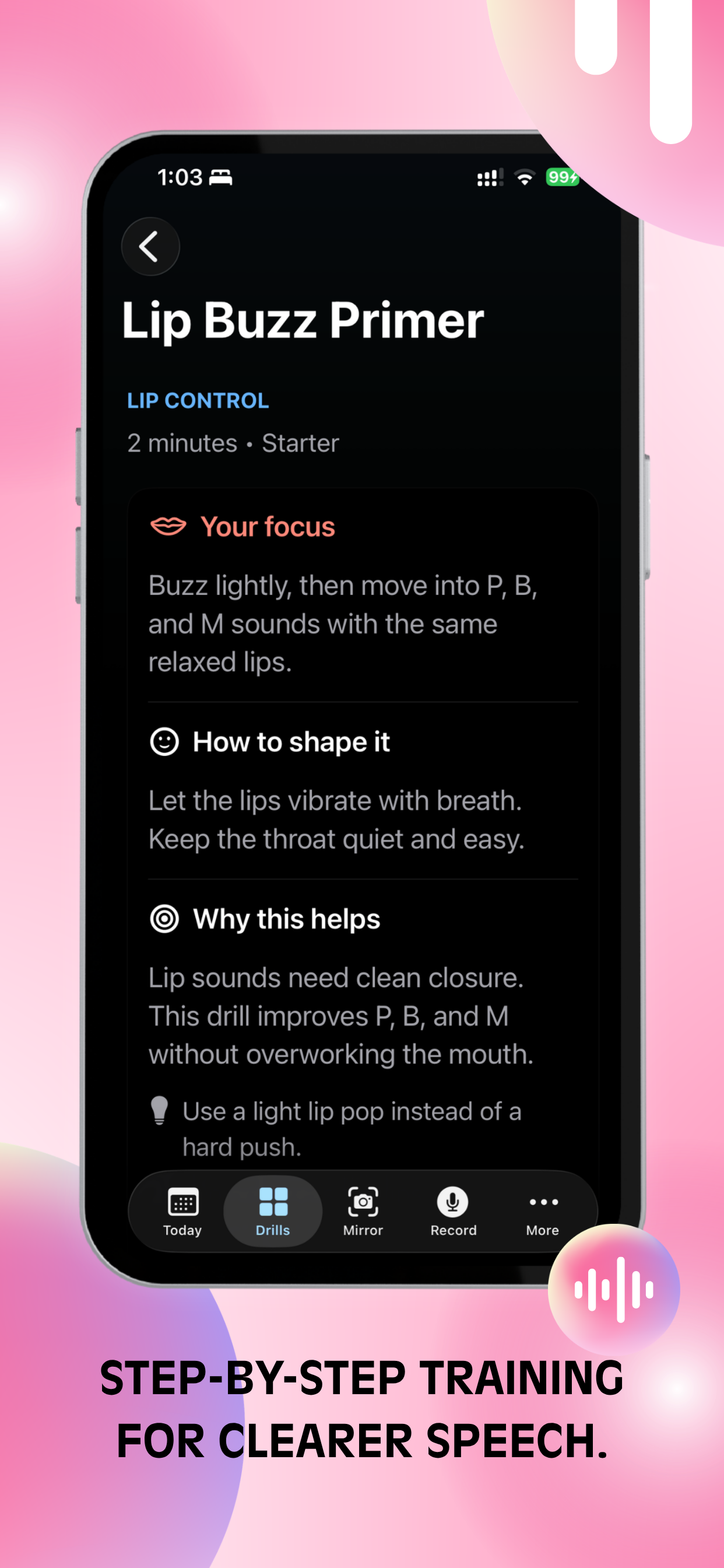 SpeechFit screenshot 5