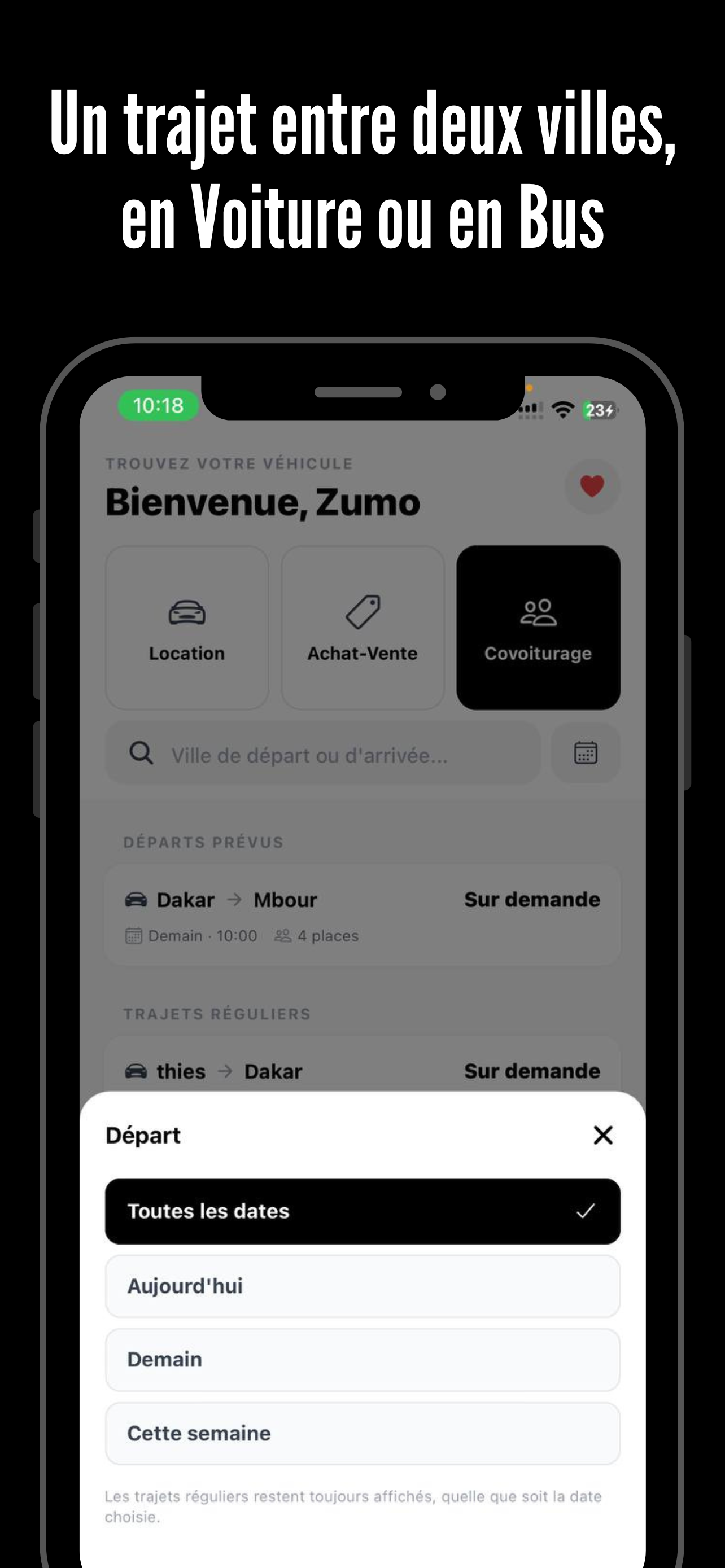 Zumo : Location & Vente Auto screenshot 5