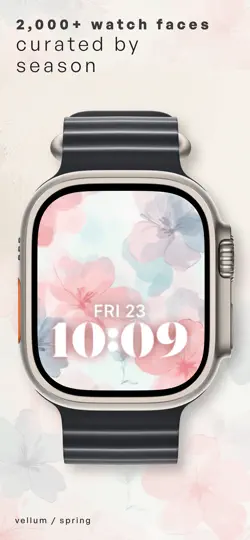 Captura de pantalla de Watch Face Aesthetic Gallery en iPhone 1