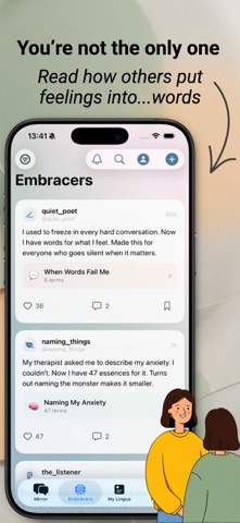 Embrace: Emotional Vocabulary screenshot