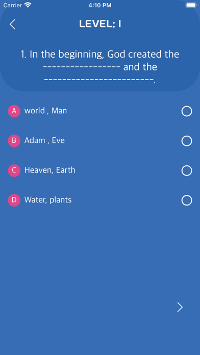 Bible Quiz * Screenshot