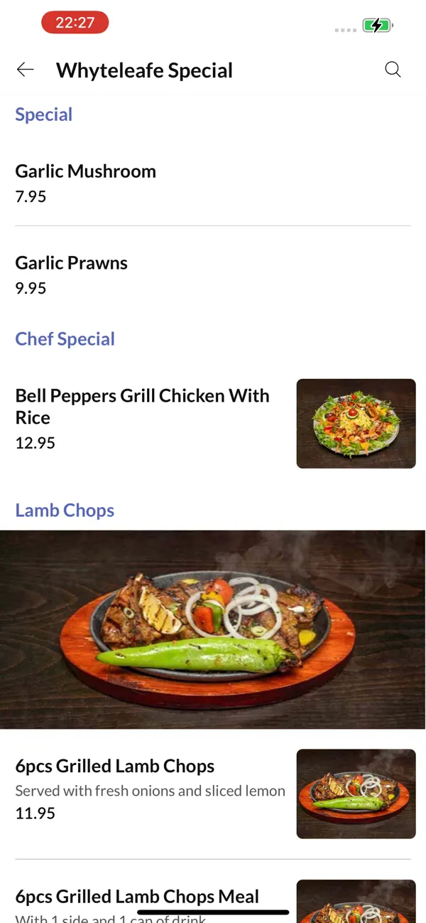 Screenshot #3 pour Whyteleafe Pizza and Grill