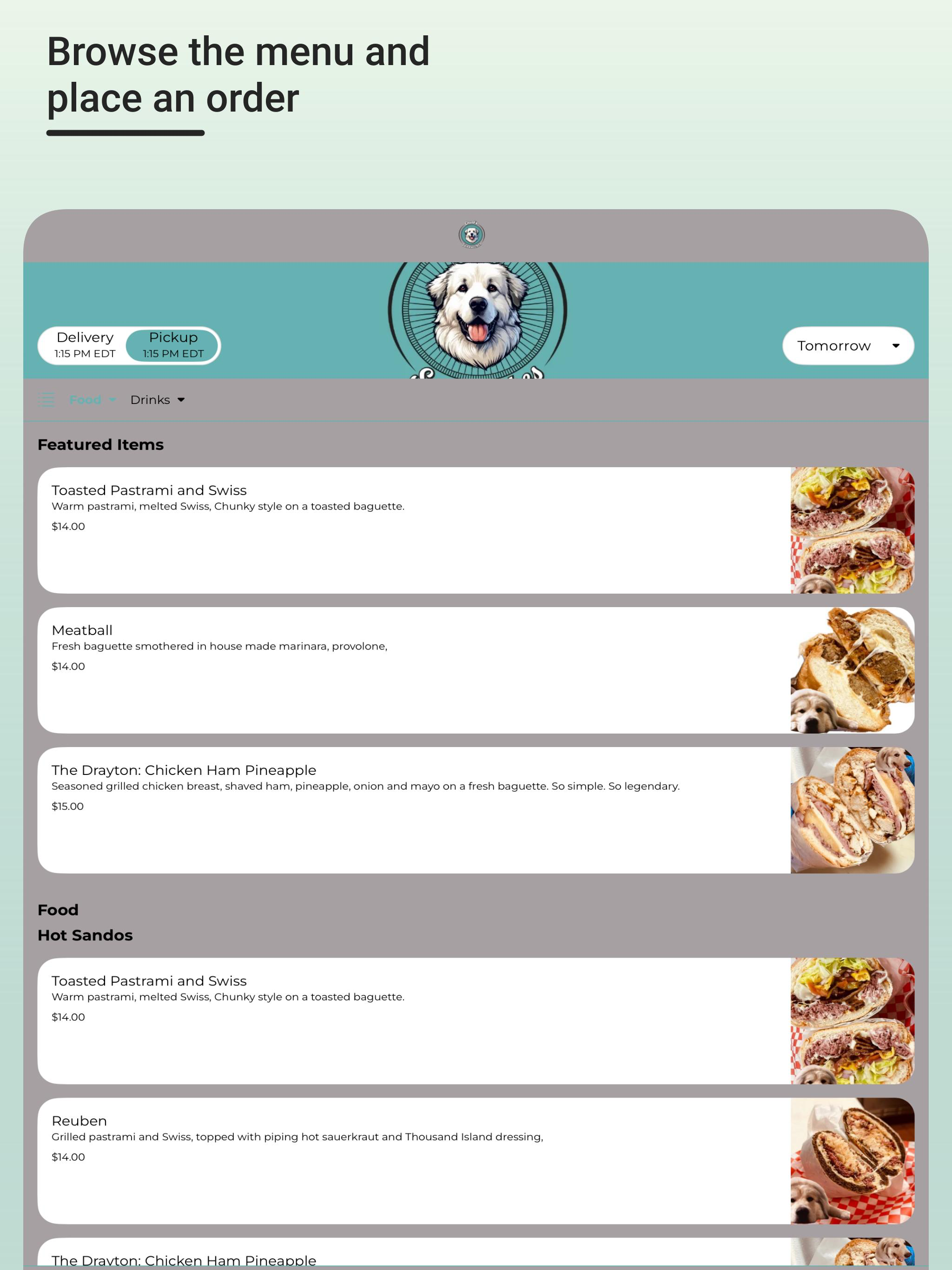 Chunk's Sandwiches screenshot 5