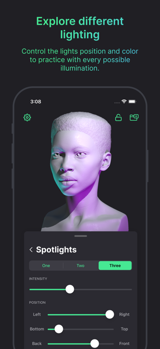 Head Model Studio - Art Study Screenshot 10 of 10