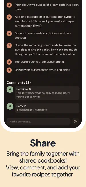 Potluck: Family Recipe Book screenshot 3