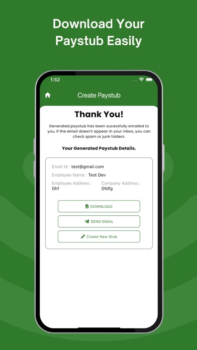 Paystub Now Screenshot