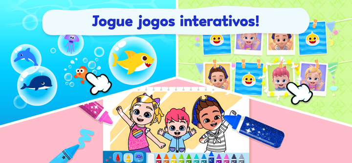Pinkfong Bebê Tubarão screenshot 5