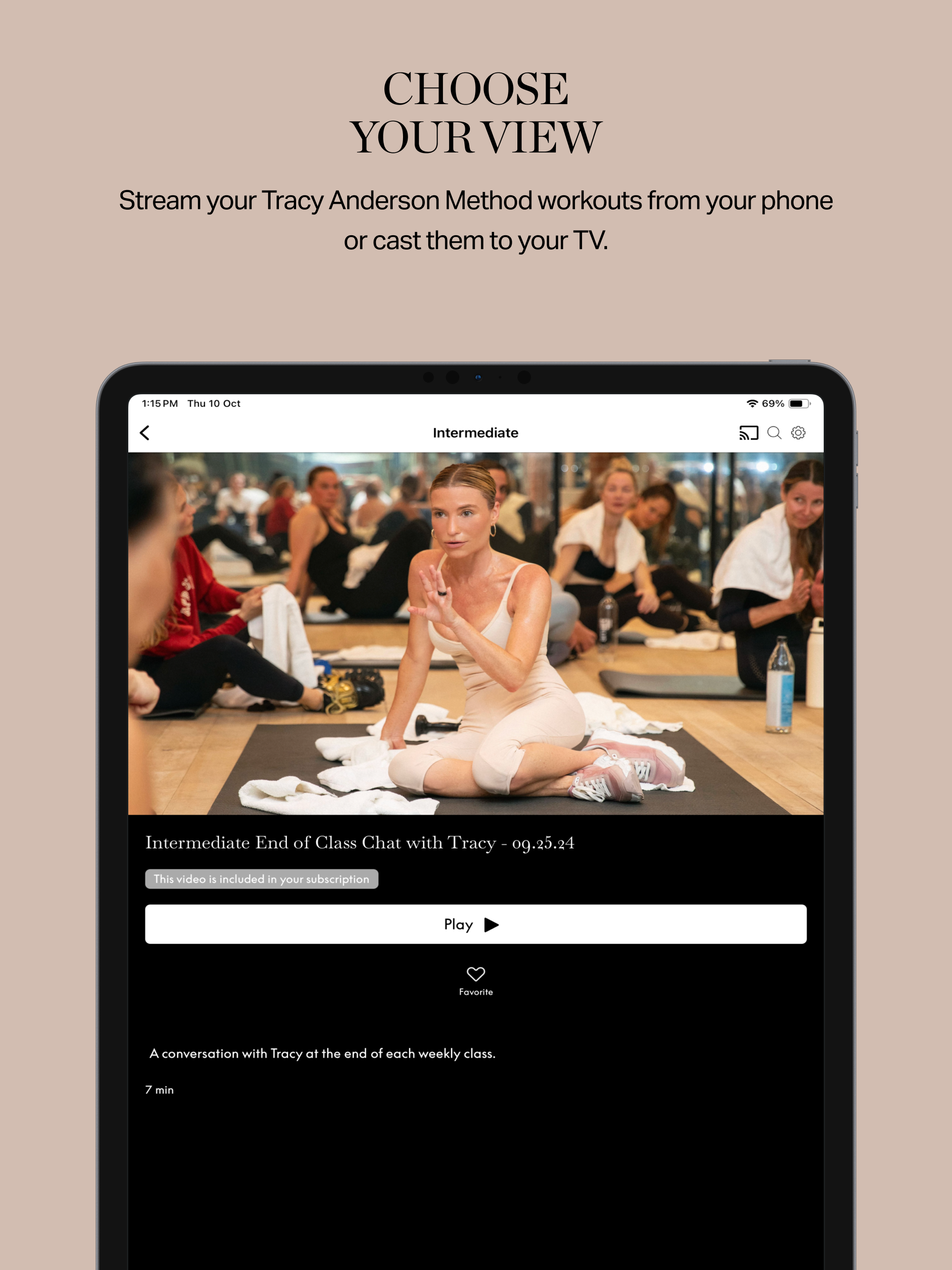 Tracy Anderson Online Studio screenshot 8