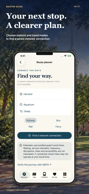 Boston Guide and Subway map screenshot 3
