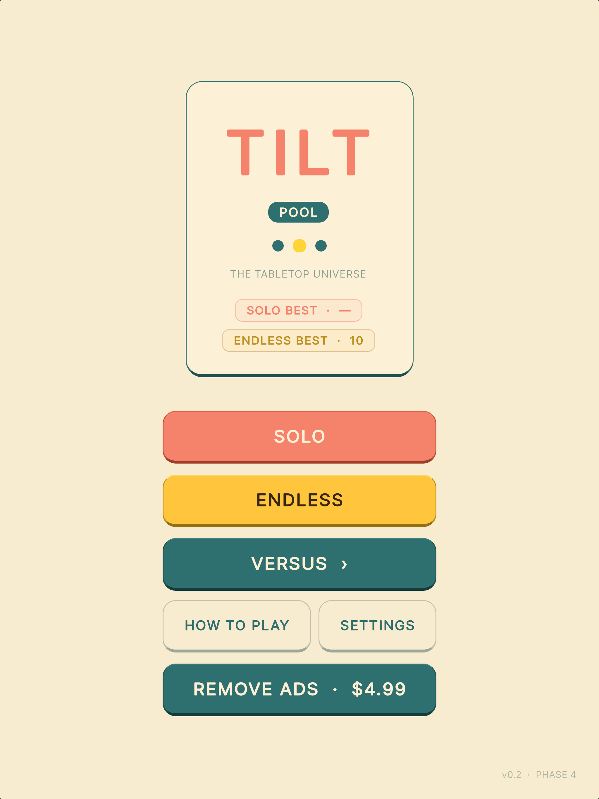 Tilt Pool: Star Cluster Ball