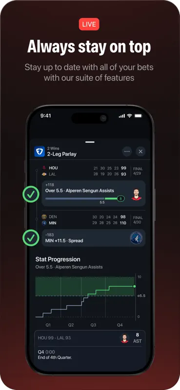 Pikkit: Sports Betting Tracker screenshot 8 of 9