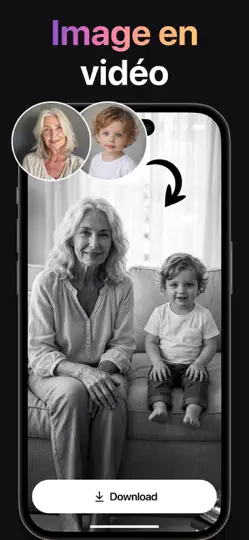 Capture d'écran de AI Video Generator + Creator sur iPhone 6