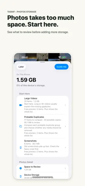 Tasnif: Photo Storage screenshot 1