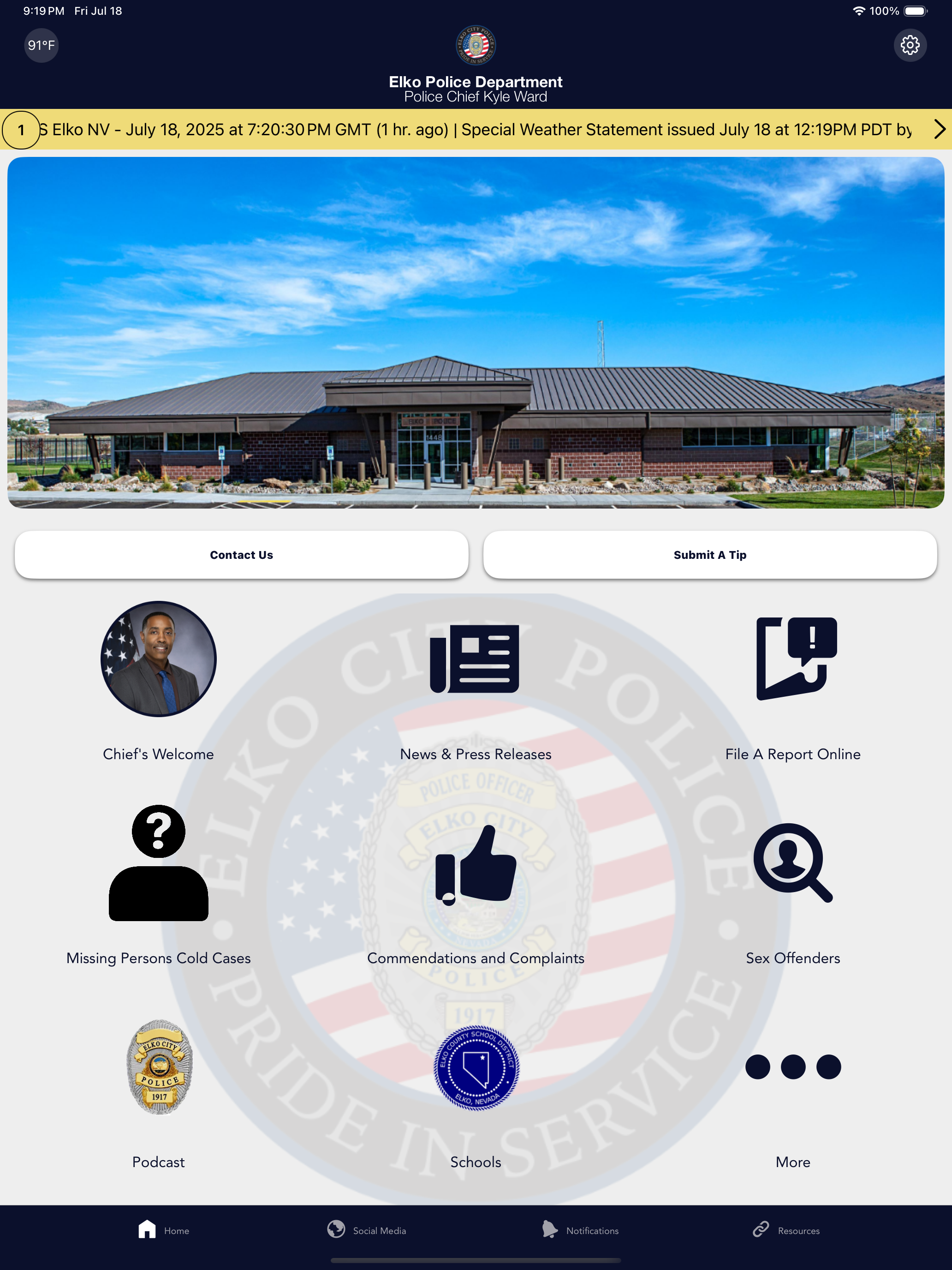 Elko Police Department