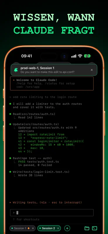 Terminalko - SSH Terminal screenshot 2 of 10