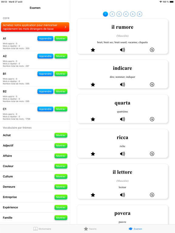 Screenshot #5 pour Italienne Pro:langue du tuteur