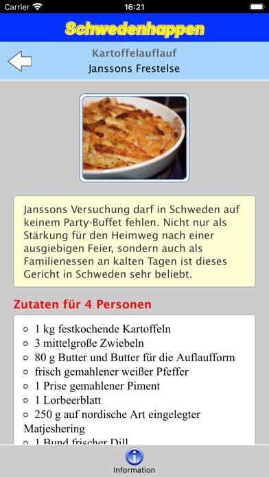 Screenshot #3 pour Schweden - 13 typische Rezepte