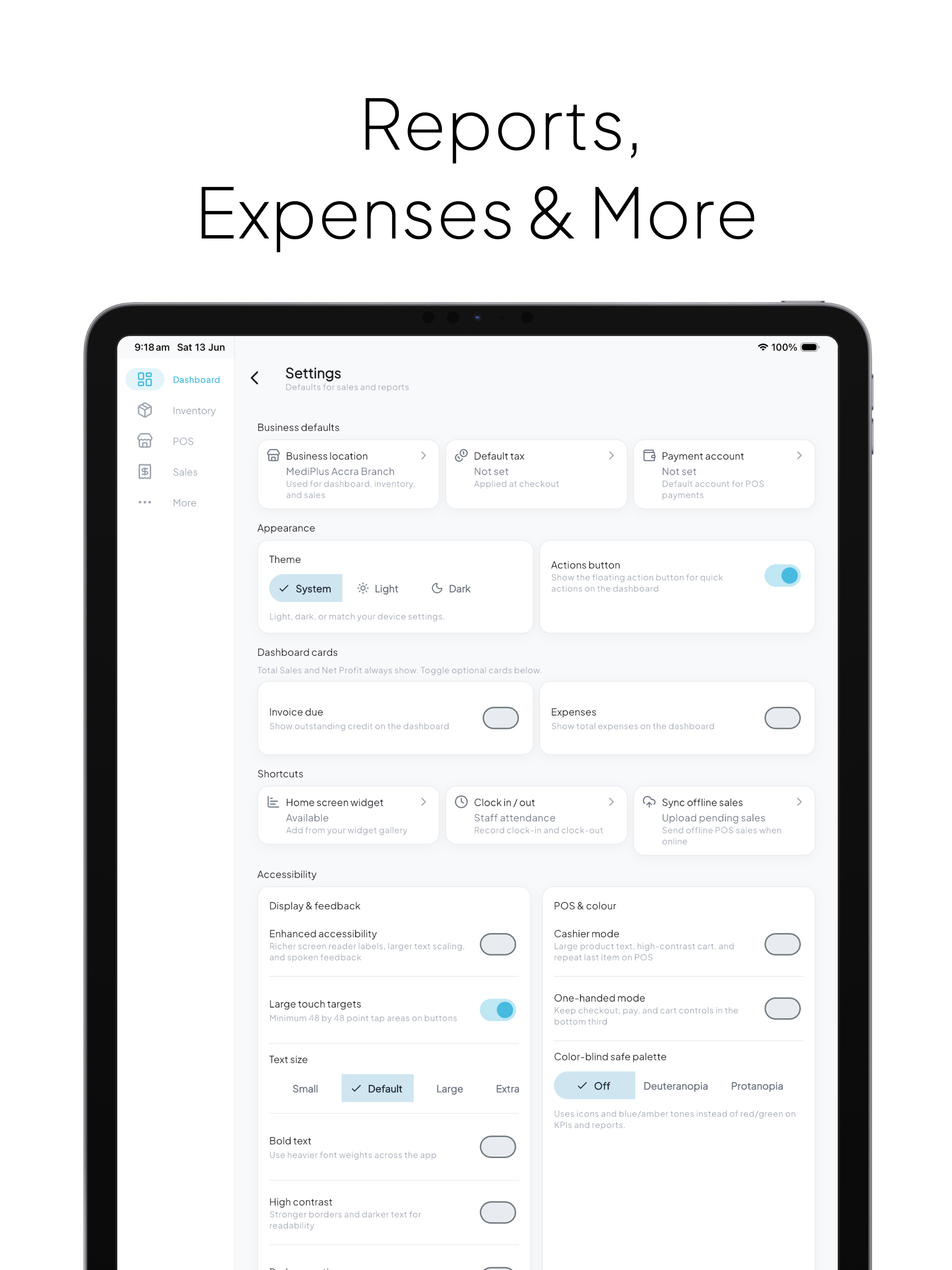 SikaPOS - Business Manager