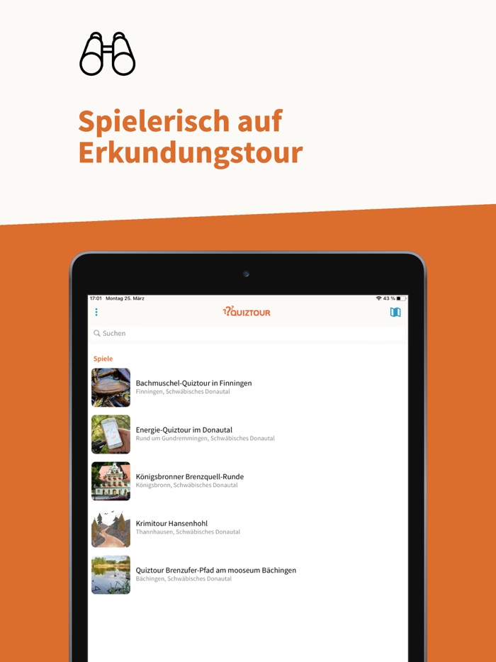 Die Quiztour-App