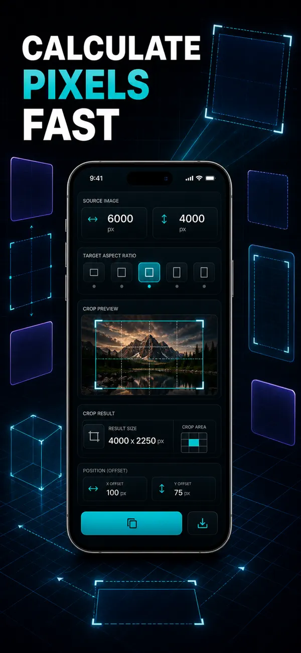 Screenshot #3 pour Calculateur de ratio photo