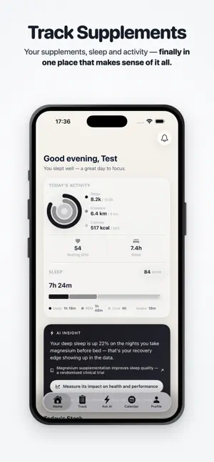 Supplements Tracker - Supplova screenshot 1