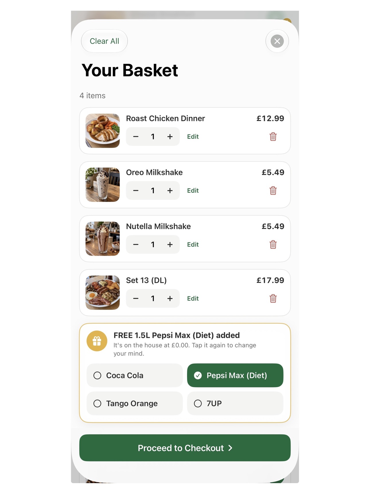 Screenshot 8 of Diplocks Cafe App