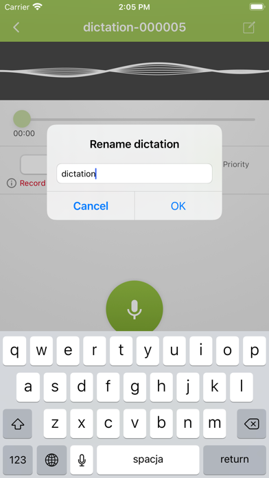 Designated Medical Screenshot