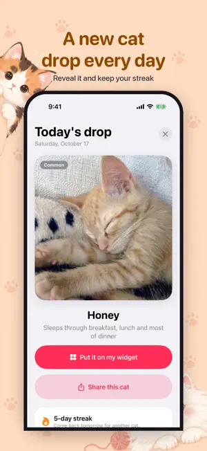 Meow Meow: Cat Widgets screenshot 2