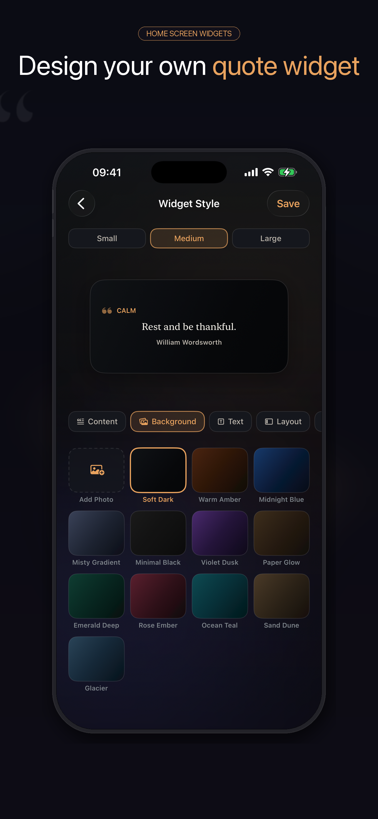 Quotra: Daily Quote Widget screenshot 3