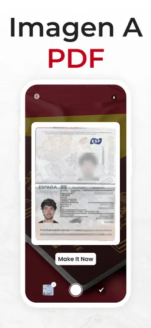 Convertidor PDF - Imagen a PDF iPhone screenshot 2