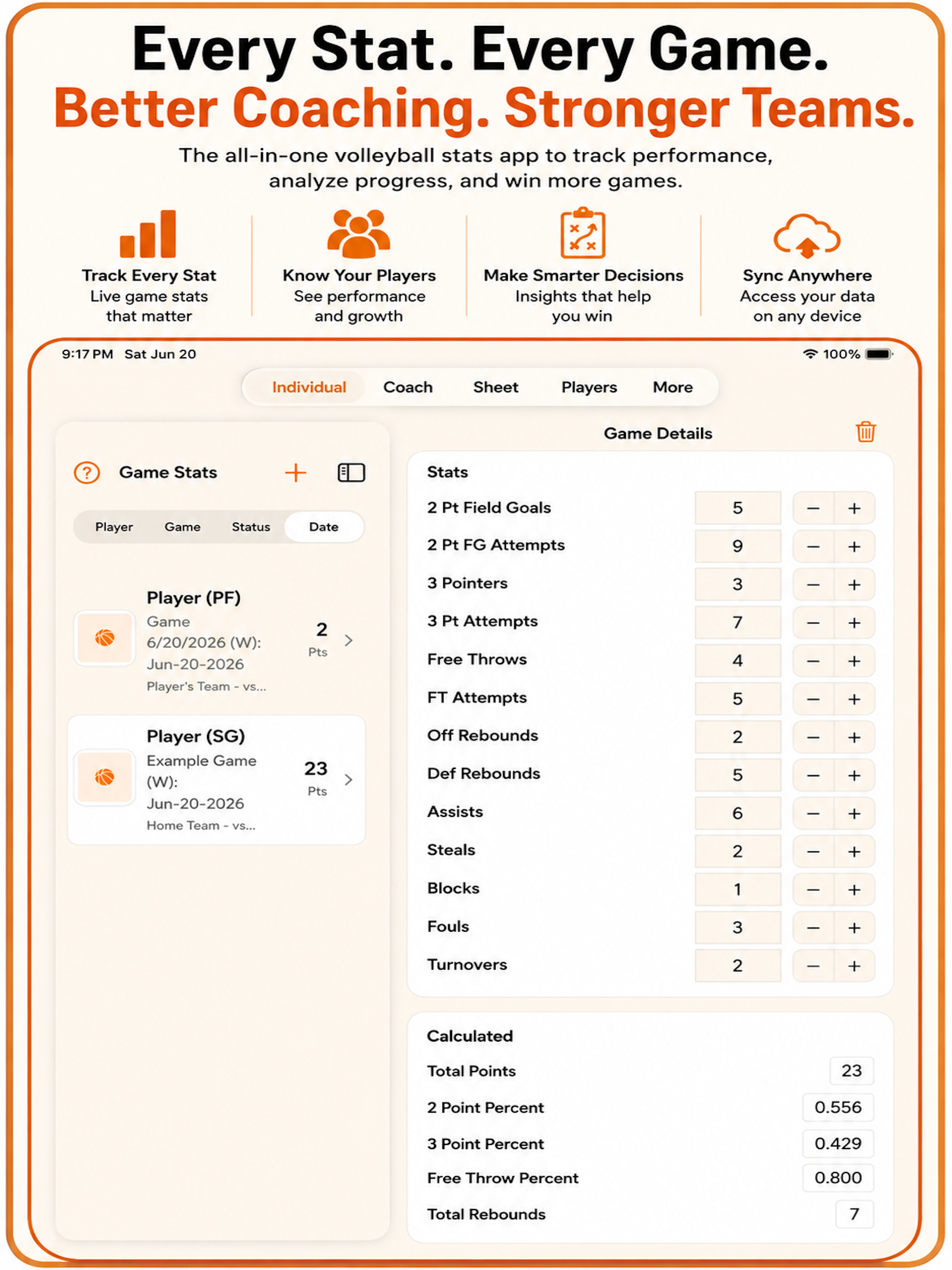 Basketball+ Stats & Scorebook screenshot 8