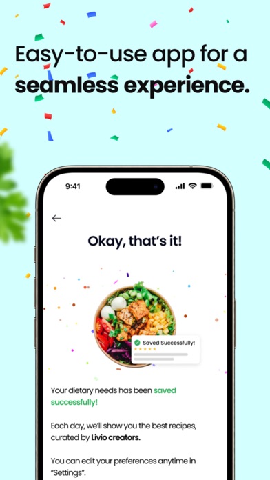 Livio Food Screenshot