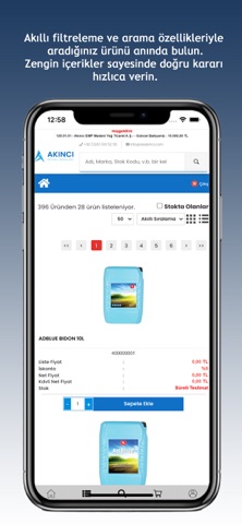 Akıncı Petrol B4B screenshot