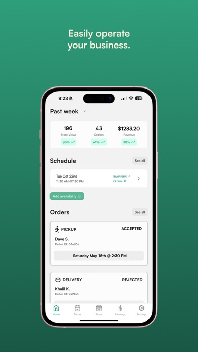Cookin: Business Manager Screenshot
