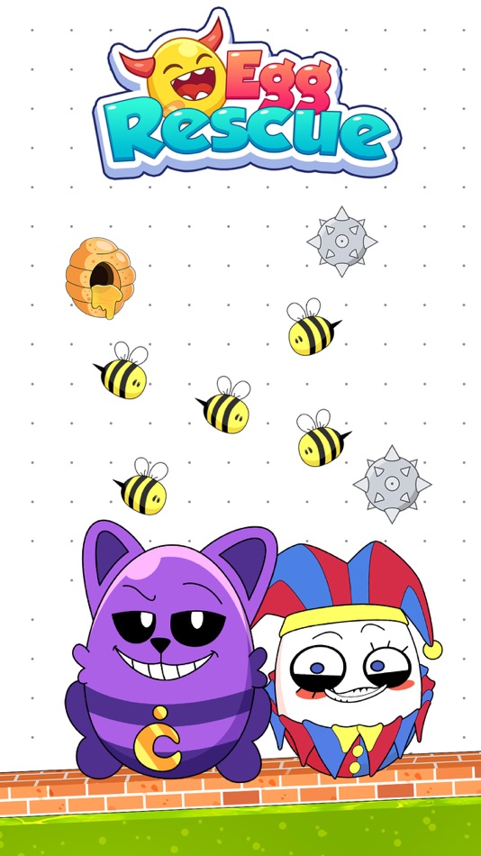 #5. Draw To Save: Angry Eggs (iOS) Podle: ICEBEAR., JSC