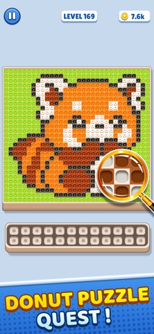 Donut Puzzle Sort: Diamond Art Screenshot 8 of 10