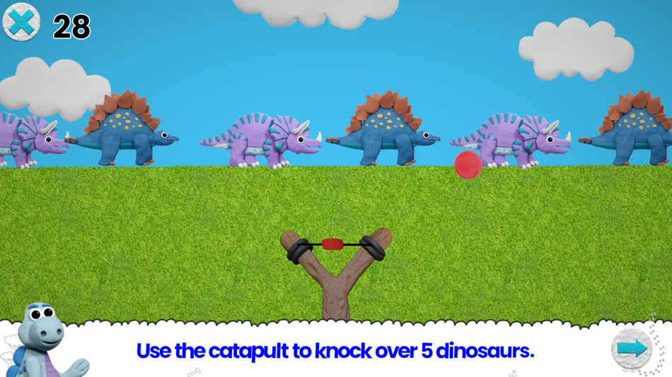 #4. Read & Play: Dinosaur Numbers (iOS) 由: Red Chain Games Ltd