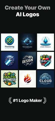 AI Logo Generator: Logo Maker iPhone screenshot