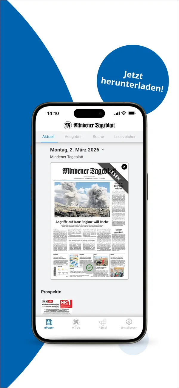 Screenshot #2 pour Mindener Tageblatt