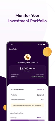 WealthRabbit: Retirement Plans Screenshot 4 of 5