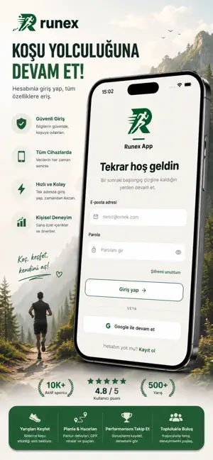 Runex App screenshot 2