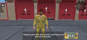 Fire Truck City Sim Driver 3D screenshot 2