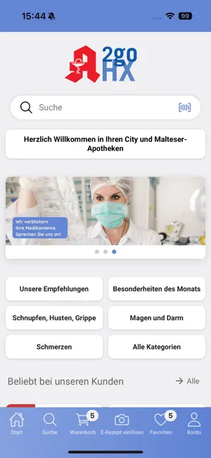 Apo2goHX - Deine Apotheke screenshot 1