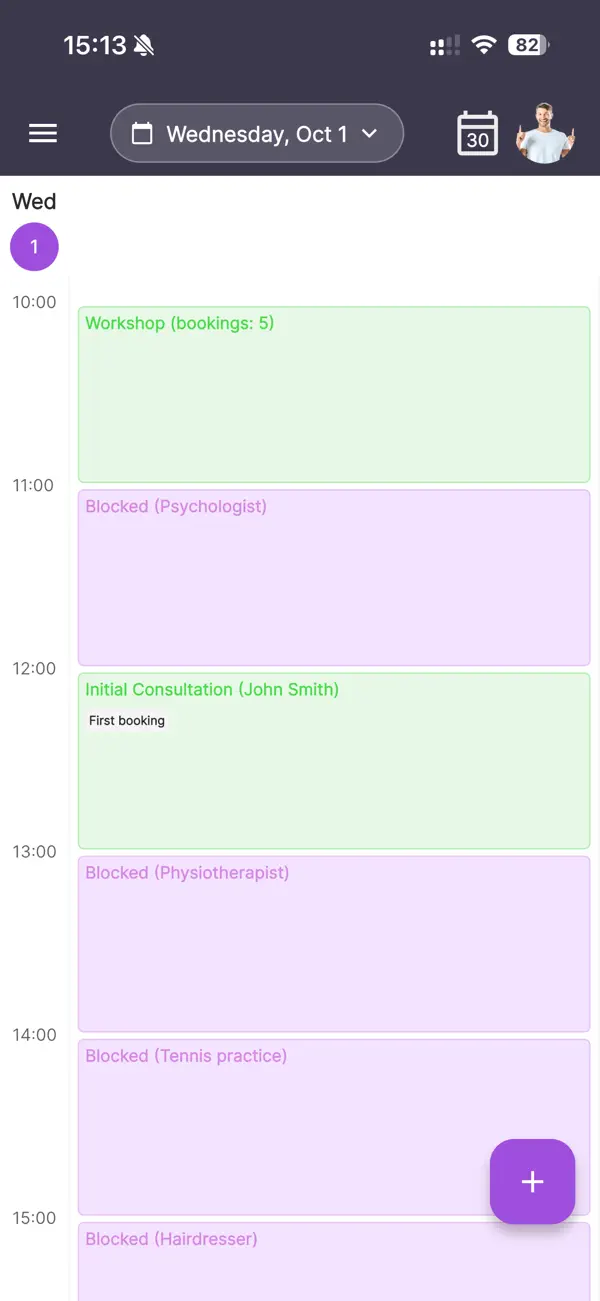 Screenshot #2 pour Calendesk for Employees