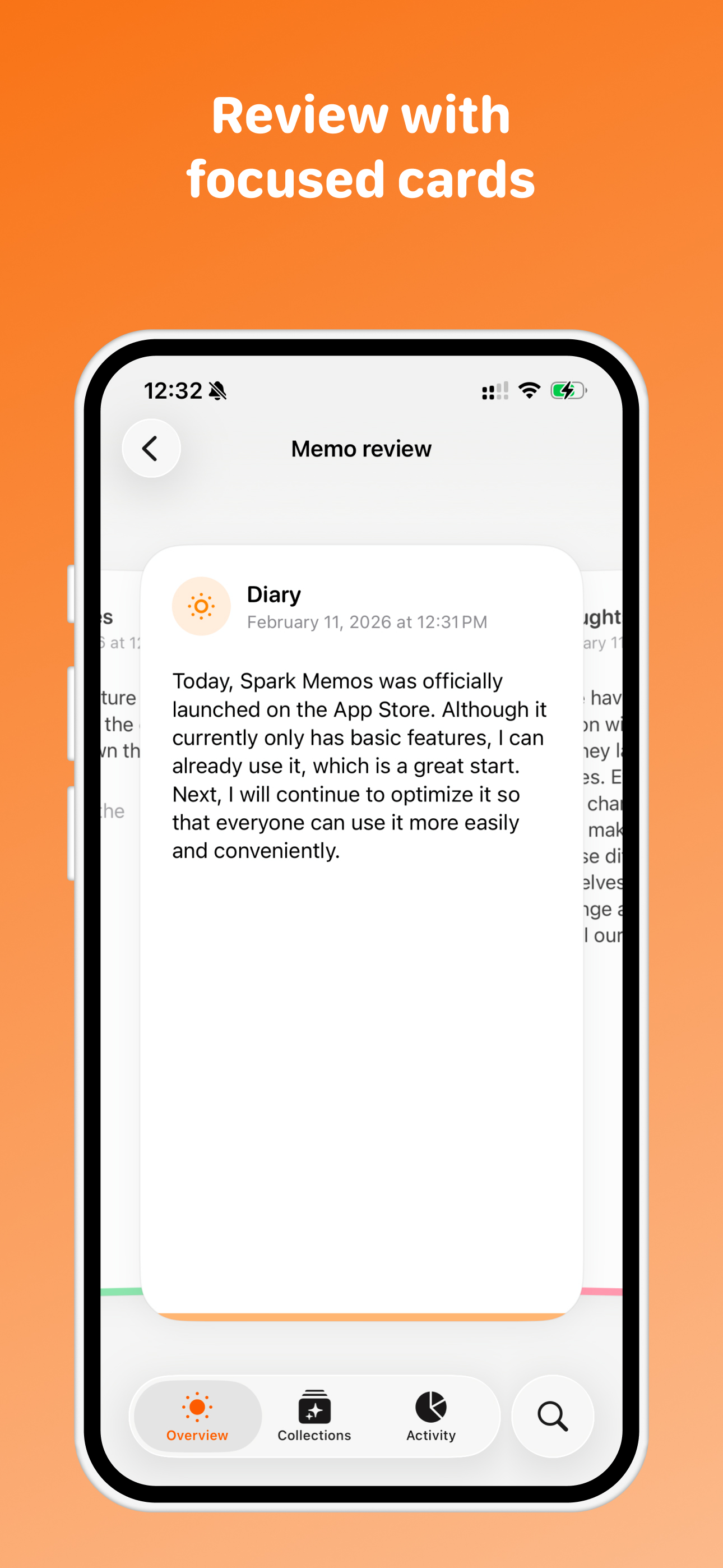 Spark Memos - Capture ideas