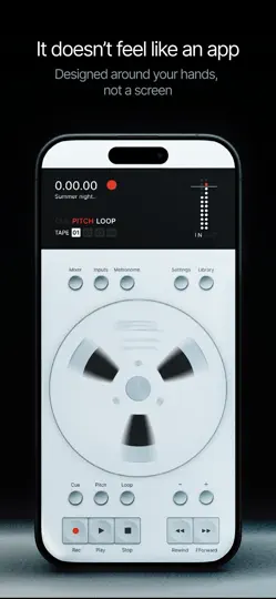 Screenshot von Reel: 4-Track Recorder auf dem iPhone 1