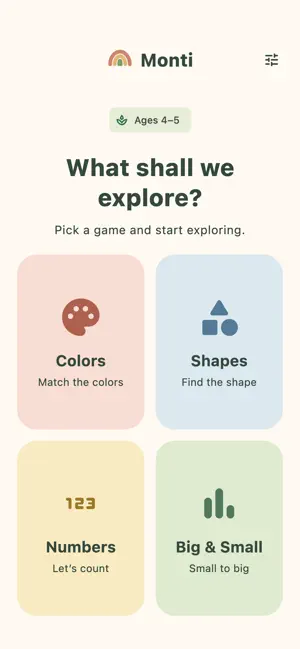 Monti: Montessori Games screenshot 1
